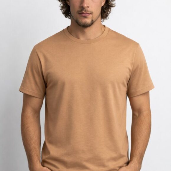 Polo Manga Corta Color Marfil